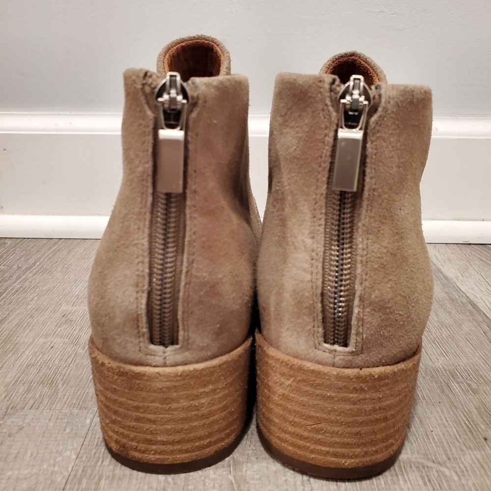 NEW SoftWalk Tilden Ankle Boot Taupe - Picture 4 of 7